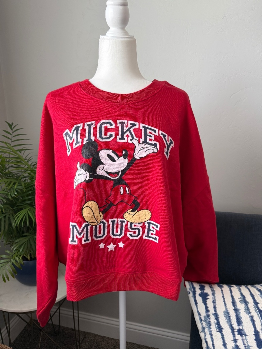 Womens Gap x Disney Mickey Mouse Sweatshirt - Sz XL - New With Tags